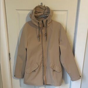 Men's Beige Raincoat